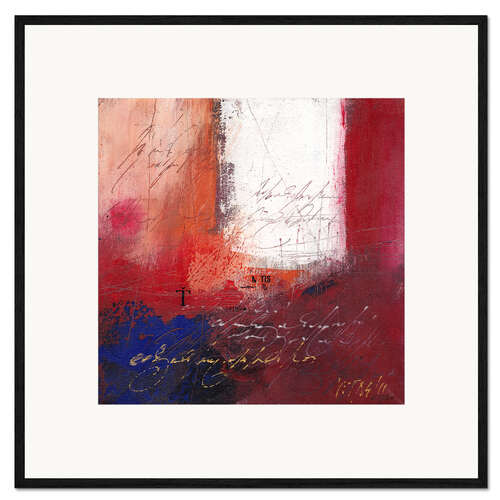 Impression artistique encadrée Souvenirs