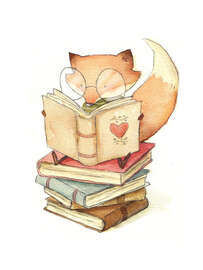 Magnettafel Buchliebhaber