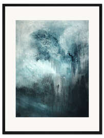 Gerahmter Kunstdruck Ozeanwogen