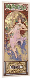 Foam board print The Four Seasons - Autumn (Automne)