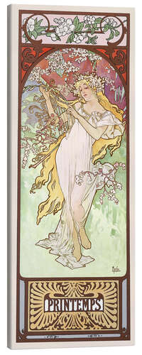 Canvas print The Four Seasons - Spring (Printemps)