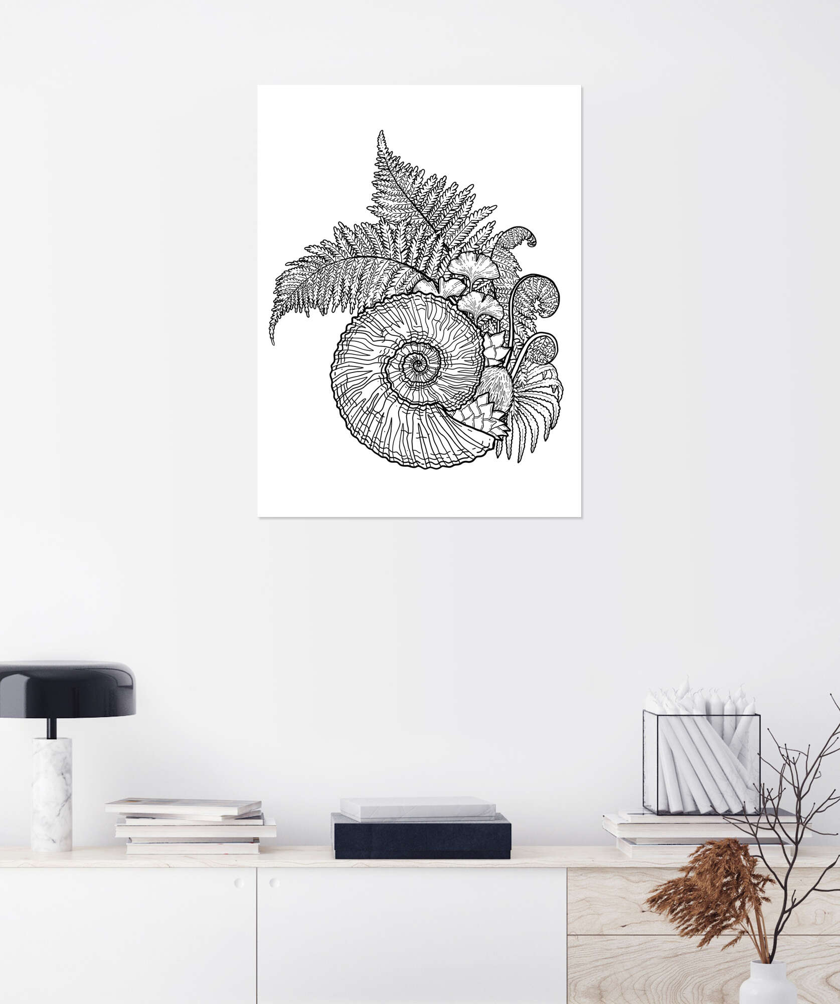 Editors Choice Poster: Starfish And Sea Shells III At Posterlounge.