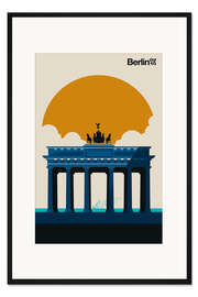 Gerahmter Kunstdruck Berlin 89