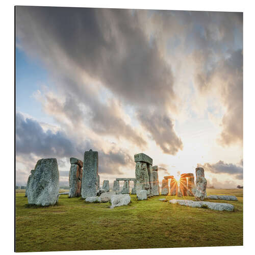 Aluminium print Stonehenge, England