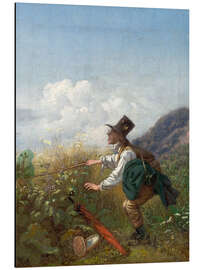 Magnettafel Der Schmetterlingsfänger