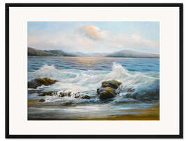 Gerahmter Kunstdruck Frischer Hauch des Meeres
