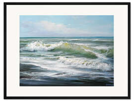 Gerahmter Kunstdruck Eine Welle der Freude