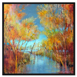 Gerahmter Kunstdruck Herbstfreuden II