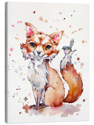 Canvas print Sweet Fox