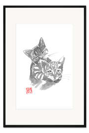 Gerahmter Kunstdruck Brüder