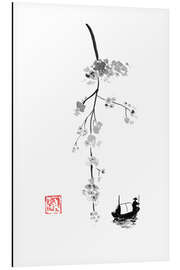 Magnettafel Zweig am Fluss