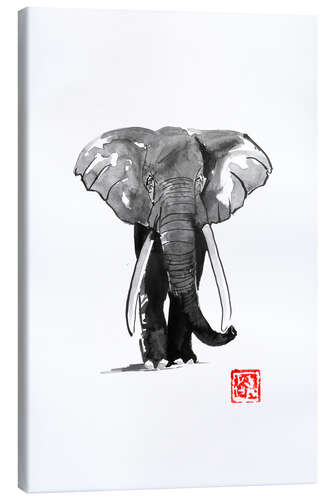 Leinwandbild Elefant