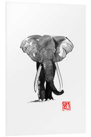 Cuadro de PVC Elefante