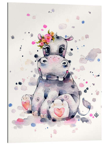 Gallery print Sweet Hippo