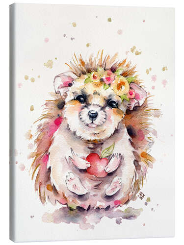 Canvas print Sweet Hedgehog