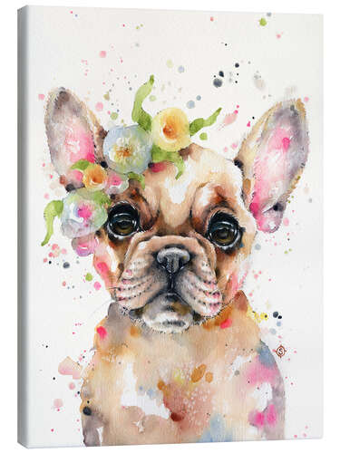 Canvas print Little Frenchie