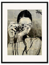 Gerahmter Kunstdruck Smile