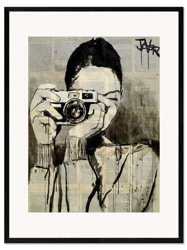 Framed art print Smile