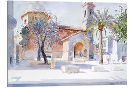 Gallery print Provencal church