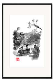 Gerahmter Kunstdruck Die Brücke 2020