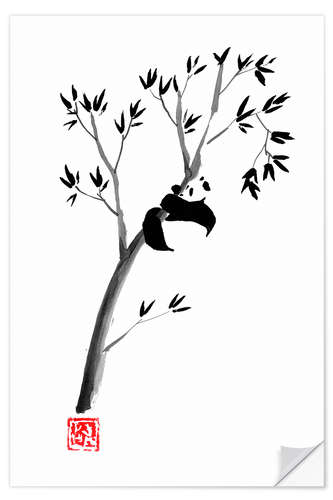 Wall sticker Panda in his tree