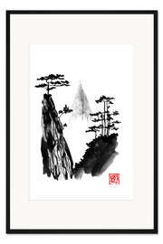 Gerahmter Kunstdruck Heiliger Berg