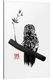 Aluminium print Great gray owl