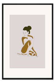 Gerahmter Kunstdruck Beruhigender Geist