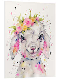 Foam board print Little Lamb