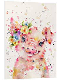 Foam board print Little Piglet