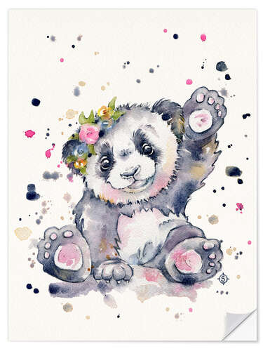 Wall sticker Sweet Panda