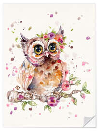 Wall sticker Sweet Owl