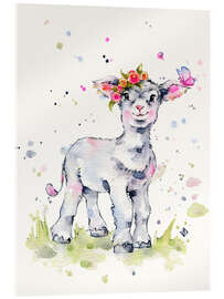 Acrylglas print Sweet Lamb