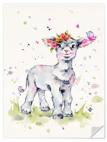 Wall sticker Sweet Lamb