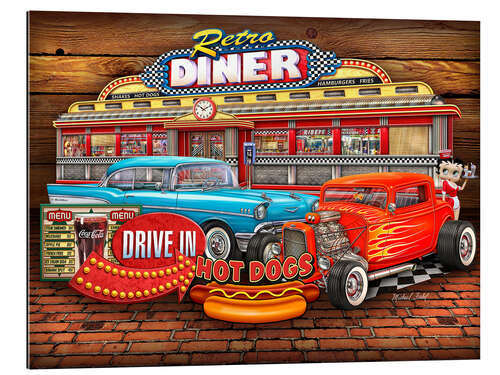 Galleriprint Retro Diner