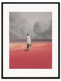 Gerahmter Kunstdruck Zu sehen, wie du mich verlässt, wollte ich nicht