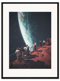 Gerahmter Kunstdruck Ich vermisse die, die wir zurückgelassen haben