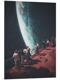 Magnettafel Ich vermisse die, die wir zurückgelassen haben