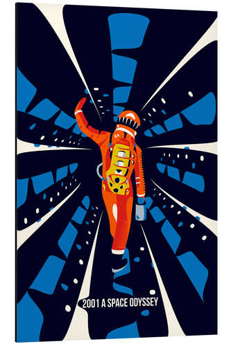 Aluminium print 2001 Space Odyssey