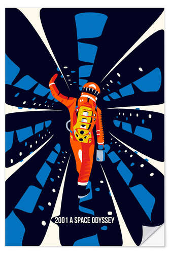 Wandsticker 2001 Space Odyssey