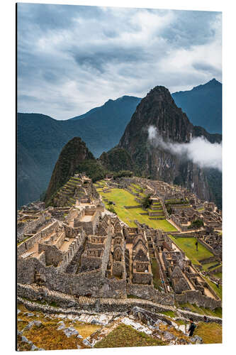 Aluminiumsbilde Machu Picchu, Peru