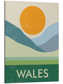 Magnettafel Wales, Großbritannien