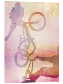 Akrylbilde Battle of BMX Bikes