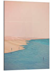 Magnettafel Ein Tag am Meer