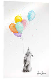 Acrylic print Buster and His Balloons