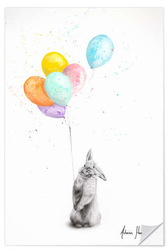 Wall sticker Buster and His Balloons