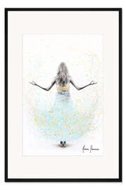 Gerahmter Kunstdruck Morgendliche Balance