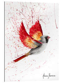 Tableau en plexi-alu Cardinal bienveillant