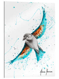 Galleriprint Sunny Turquoise Bird