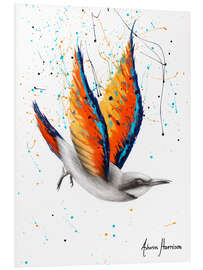 Foam board print Citrus Island Bird